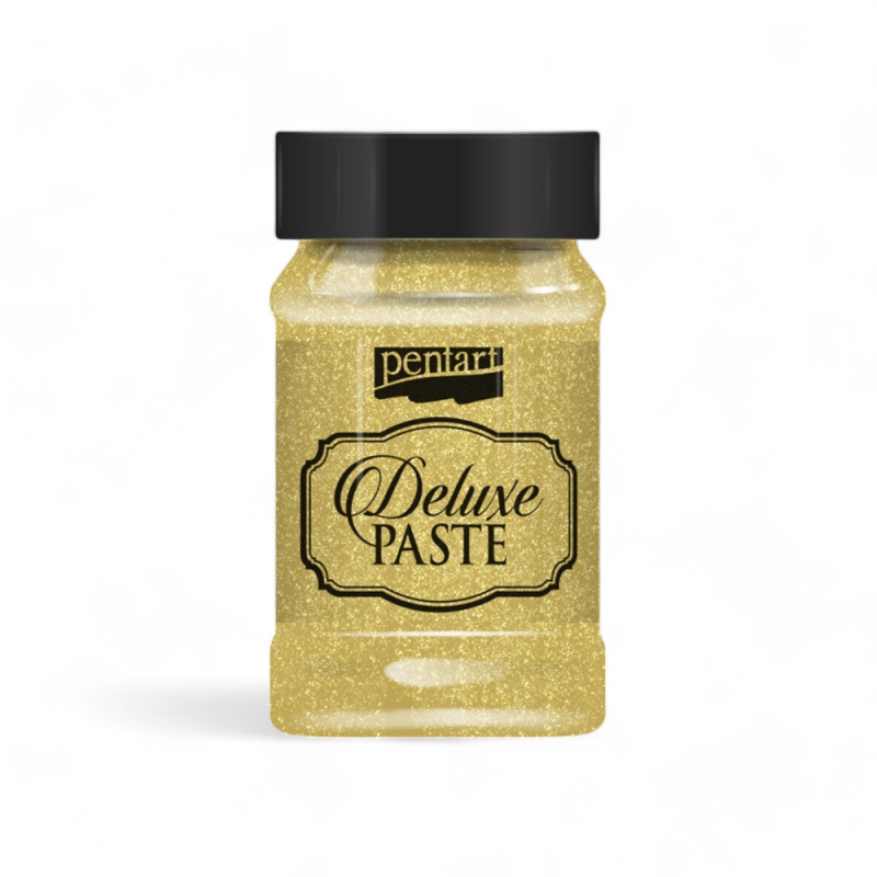 Deluxe pasta (Deluxe Paste) je jemne trblietavá pasta na báze vody s krémovou konzistenciou. Deluxe pasty sa ľahko nanášaj&u