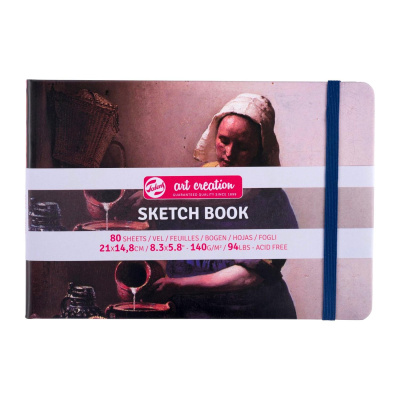 Art Book, Art Creation, blok na skicovanie, 15 x 21 cm, Milkmaid