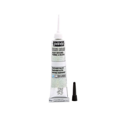 Cerne Relief kontúra 20 ml, 020 Transparent glitter