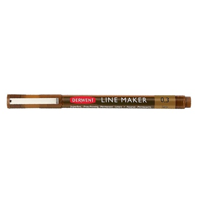 Derwent Graphik Line Maker, Sepia, 0.3