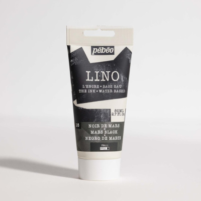 Farba na linoryt PEBEO LINOCUT - mars black, 80 ml