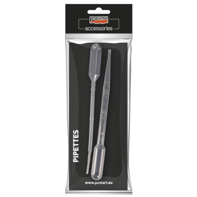 Plastová pipeta, sada 2 ks