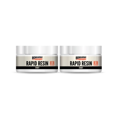 Rapid resin 1:1 set, živica, 150 ml, slonovinová