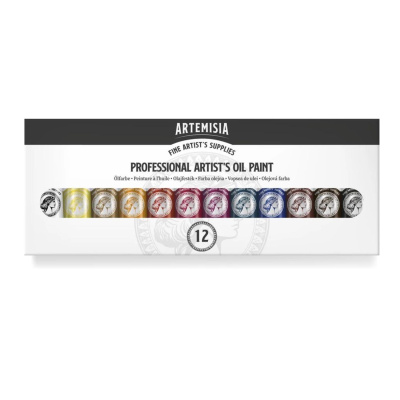 Sada olejových farieb Artemisia, 12 x 20 ml