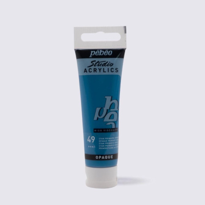 Studio Acrylics 30 ml, 49 Opaque Primary Cyan