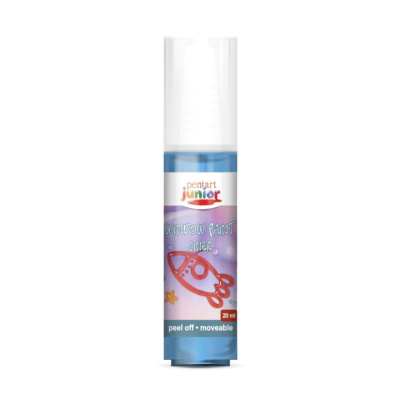 Zlupovacia farba na sklo, 20 ml, modrá